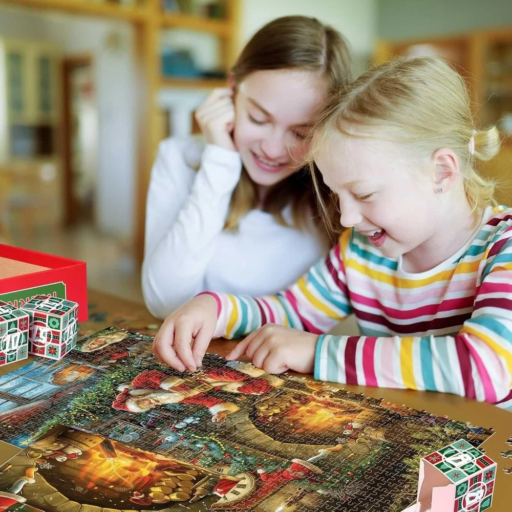 24 Days of Christmas 1008 Pieces Jigsaw‎ Puzzle Advent Calendar Xmas Decoration